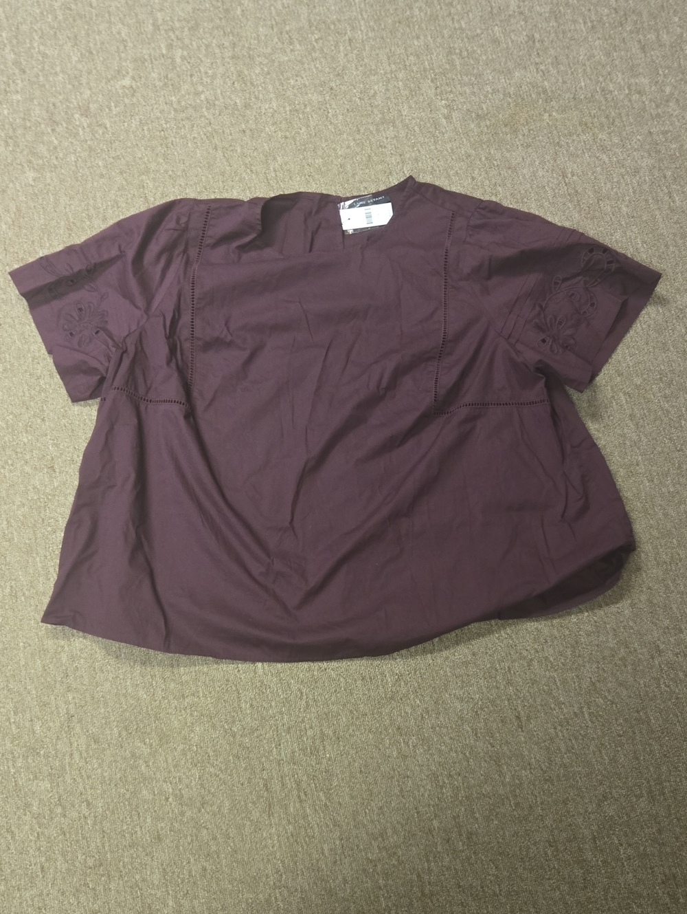 Plum Blouse